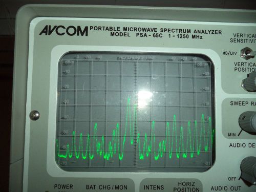 Avcom psa 65c spectrum analyzer for sale