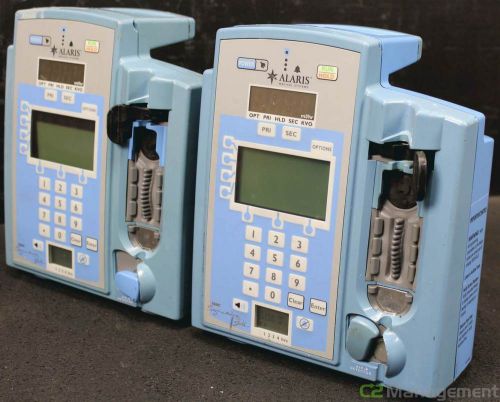 * Lot of 2 * Alaris IVAC 7130 Volumetric Infusion Pump