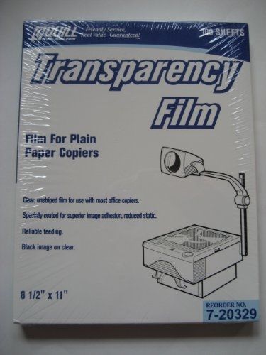 Quill 66 Quill Transparency Film for Plain Paper Copiers