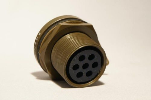 NOS Military Surplus AB-Mk22 connector for panel mounting B-15-B-7-01-VG  new!!
