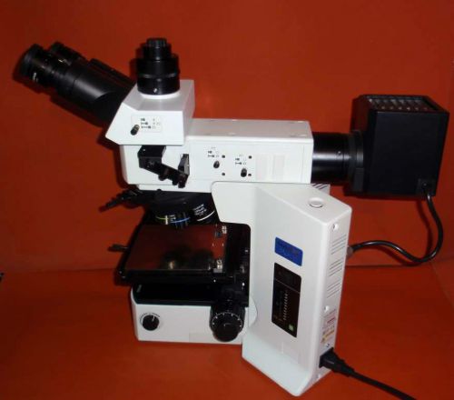 Olympus BX51M DIC BF/DF Trinoccular Microscope