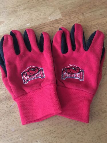 Arkansas Work Gloves Red And Black