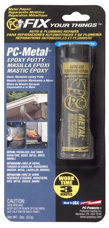METAL PUTTY,2 OZ