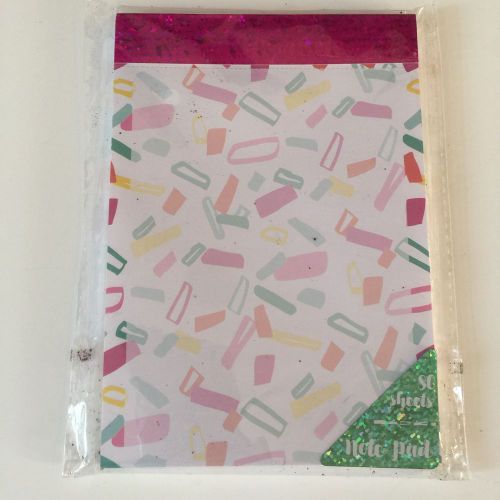 Target one spot confetti 80 sheet note pad filofax condren kikki k for sale