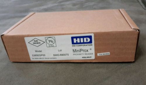 Hid miniprox 5365egp00 card reader st for sale