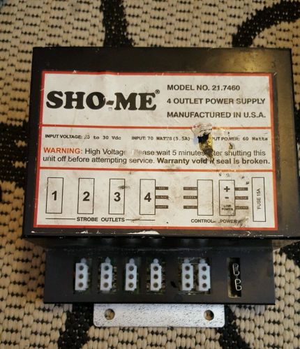SHO-ME LED 4 Outlet power supply - Model# 21.7460