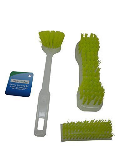 Cleaning Solutions Scrub Brush Cleaning Set, 3-Pack, 9 Pieces
