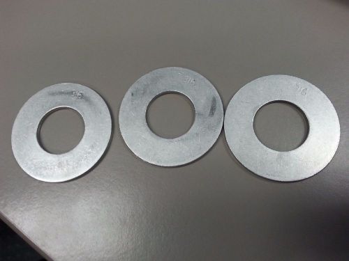7/8” flat washer, 316 stainless steel – actual size 15/16” id x 2” od x 0.109” for sale