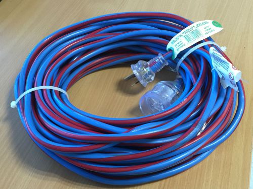 Heavy Duty Cable Extension Lead 20M HD Plug15A 250V Blue/Red 3x1.5mm2 0.6/1kV