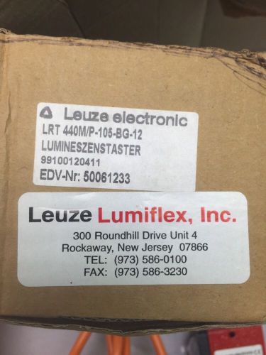 Leuze ElectronicLRT 440M/P-105-BG-S12  99100120411 Sensor Sender NEW IN BOX