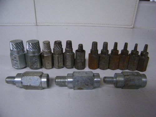 15 Machinist Tool Bits Easy Outs Bits Extractors