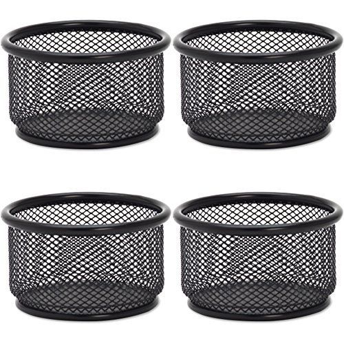 Lorell Paper Clip Holders (LLR84150), 4 Packs