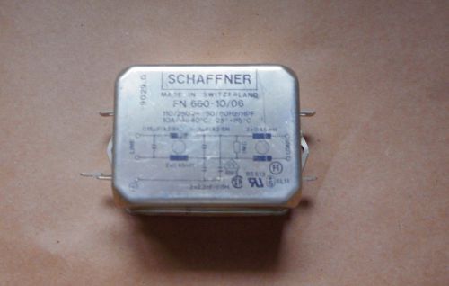 Schaffner 660-10/06 EMI Filter