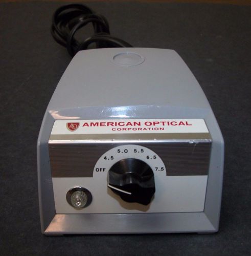 American Optical AO Microscope Power Supply Model :05