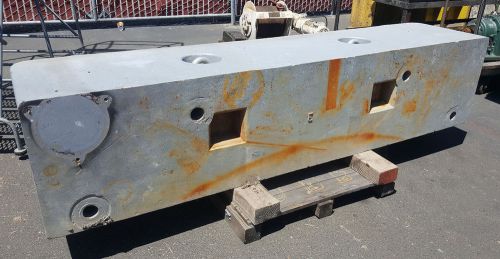 13,000+ lbs. counterweight - 103&#034;w x 23&#034;h x 23&#034;d - concrete block w/ eyebolts for sale