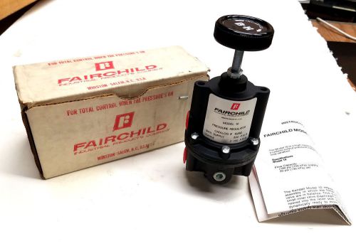 NEW FAIRCHILD PRESSURE REGULATOR MODEL 10 500 PSIG - RANGE 2-150 Cat. 10262