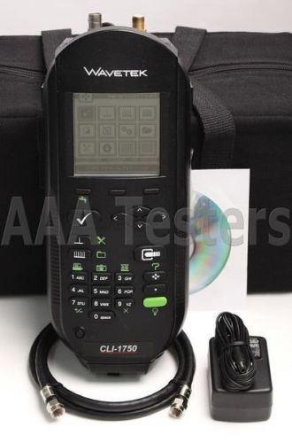 Wavetek jdsu cli-1750 cable signal / leakage catv meter cli1750 for sale