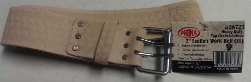 2&#034; Leather Work Belt (XL)