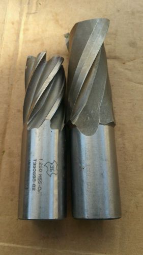 MELIN TOOL CO. 1 3/4&#034; DIA.HSS END MILL/ 1.25 HSS-CO. END MILL