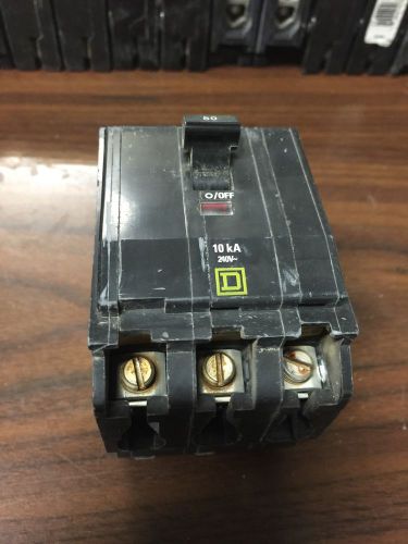 Square D 50A circuit breaker 10 Ka 240V~ P-2280
