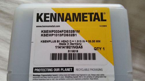 KENNAMETAL DRILL HEAD KSEMP3334FDS32B1M