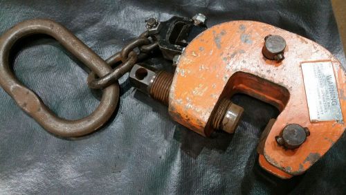 Plate lifting clamp 3ton cladwell renfroe for sale