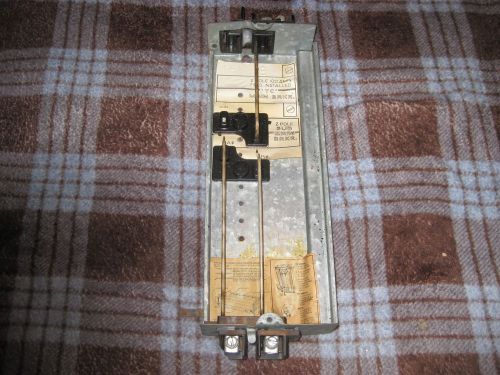Zinsco busbar for parts or rebuild no breakers for sale
