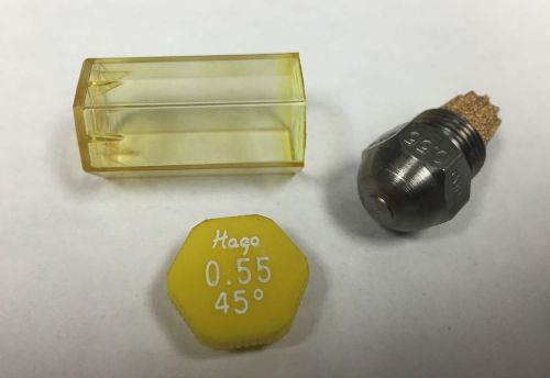 HAGO 0.55 GPH 45 DEGREE B-DFN SOLID DUAL FILTRATION NOZZLE (5545BDFN, 030G4311)