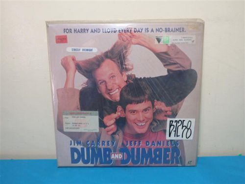 Jim Carey - Jeff Daniels DUMB AND DUMBER Laser Disc