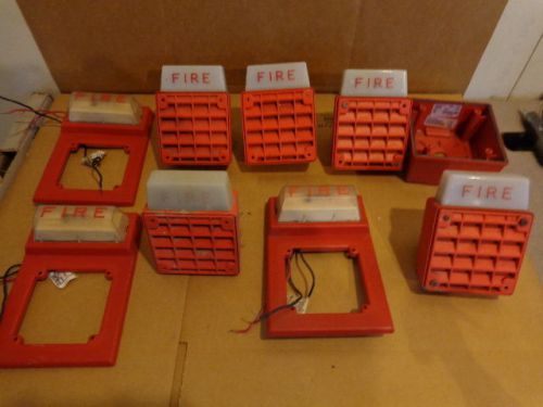 Lot of wheelock et1010-ws-24 fire alarm speakers for sale