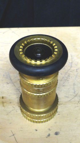 Ufs * fire nozzle * 1675 1-1/2&#034; * nh/nst * forged bronze combination *new* for sale