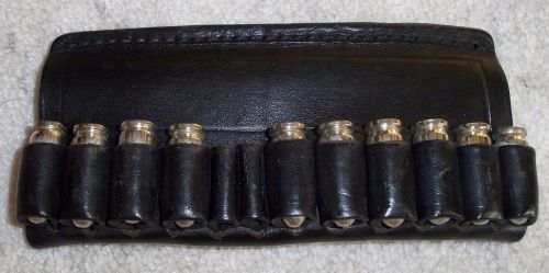 Law enforcement leather ammo holder - vintage for sale
