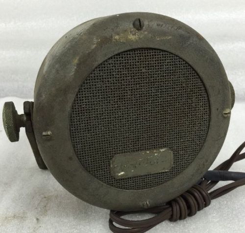 Rate Antique Vintage Motorola Speaker Mic Probably 1920S?