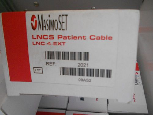 Masimo SET  LNCS  lnc-4- Ext Patient Cable ref#2021