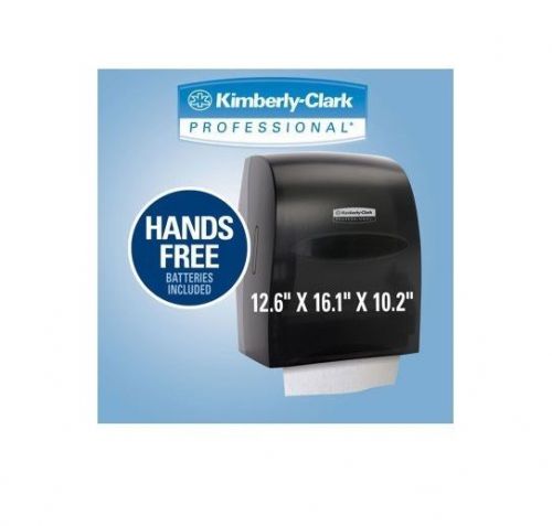 Kimberly clark professional automatic high capacity paper towel dispenser black for sale