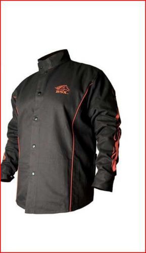 Welders Jacket BSX Welding 3XL BX9C W/ Red Flames Cotton Safety Equipment Gear