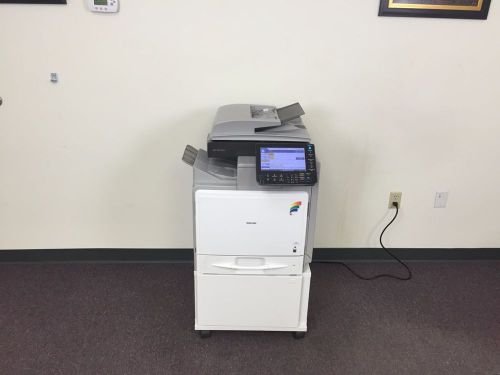 Ricoh MP C300 Color Copier Machine Network Printer Scanner Fax Finisher MFP