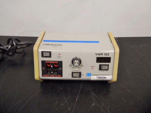 VWR Scientific Power Supply VWR 105