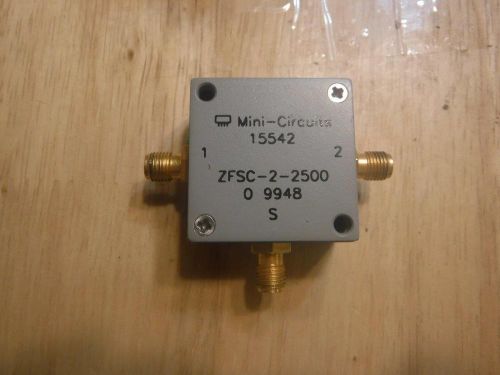 MINI-CIRCUITS ZFSC-2-2500 Power Splitter 0.01-2.5GHz SMA