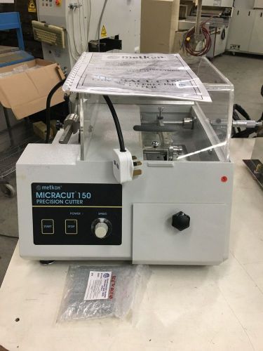 Metkon Micracut 150 low speed precision cutter saw Buehler laboratory
