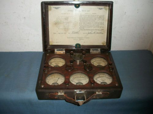 Jewell Tube Tester/Analyzer With Five Meters