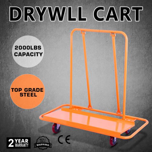 Drywall Cart Dolly Handling Sheetrock Sheet Panel Service Cart Professional 2000