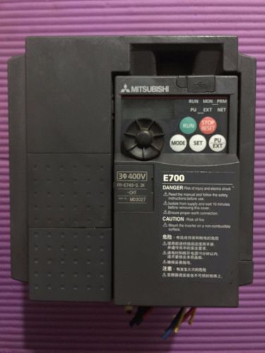 Mitsubishi inverter FR-E740-2.2K-CHT 2.2KW 380V 1pcs used
