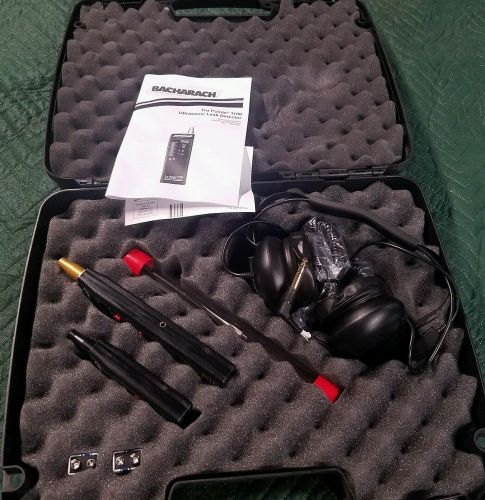 Bacharach 0028-8012, tru pointe 1100 ultrasonic leak detector kit for sale