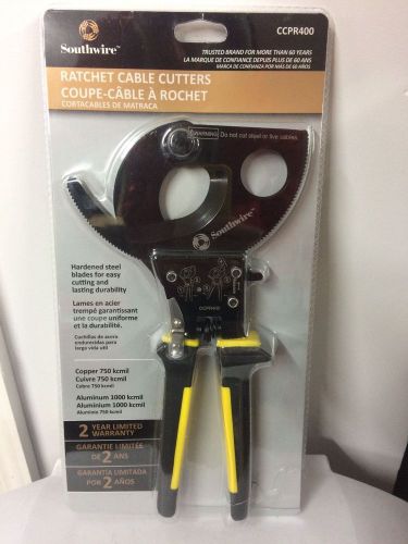 Southwire Ratcheting Cable Cutter CCPR400 NEW FREE PRIORITY SHIPPING