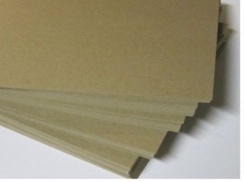 Paper Mart 8-1/2 X 11 22-Point Chipboard Brown Kraft Sheets For Mailing And 100
