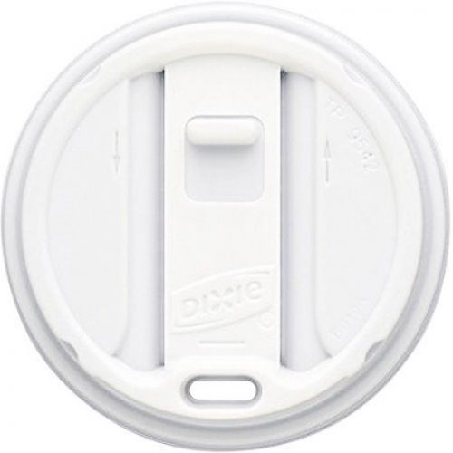 Dixie Smart Top Reclosable Lids For 12 And 16 Oz Hot Drink Cups, 100 Count, 10