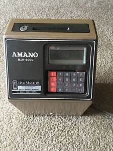 Amano mrj-8000 for sale