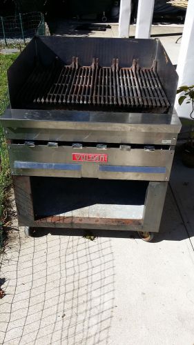 Vulcan 36&#034; Charbroiler Grill Floor Model Natural Gas