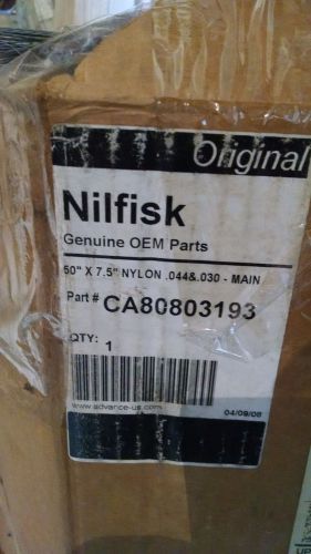*NEW* NILFISK 50&#034; x 7.5&#034;  Nylon Cylinder Brush CA80803193 KS14